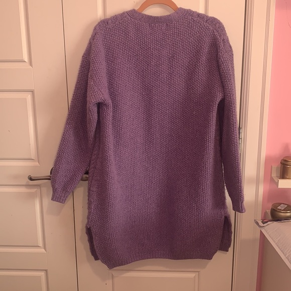 Chunky Purple cardigan - Picture 3 of 3